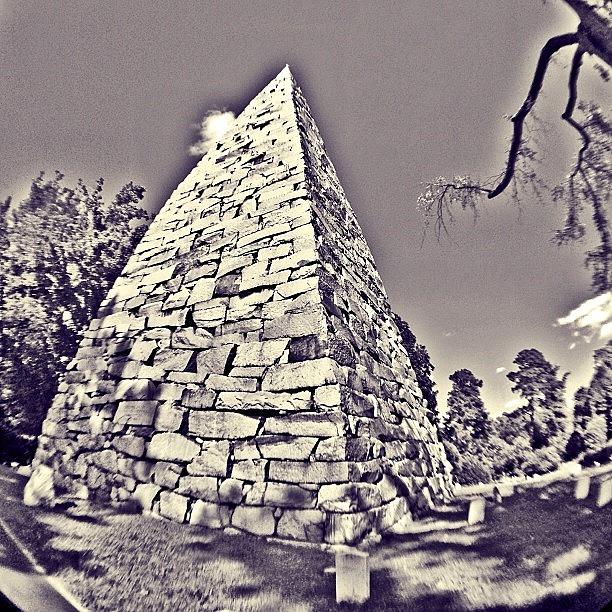 Rva Photograph - A #bnw #fisheye From #hollywoodcemetery by Clifford Drake