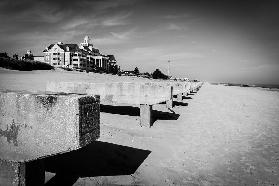 Beach Photograph - A Board To Walk No More by Wayne Stacy
