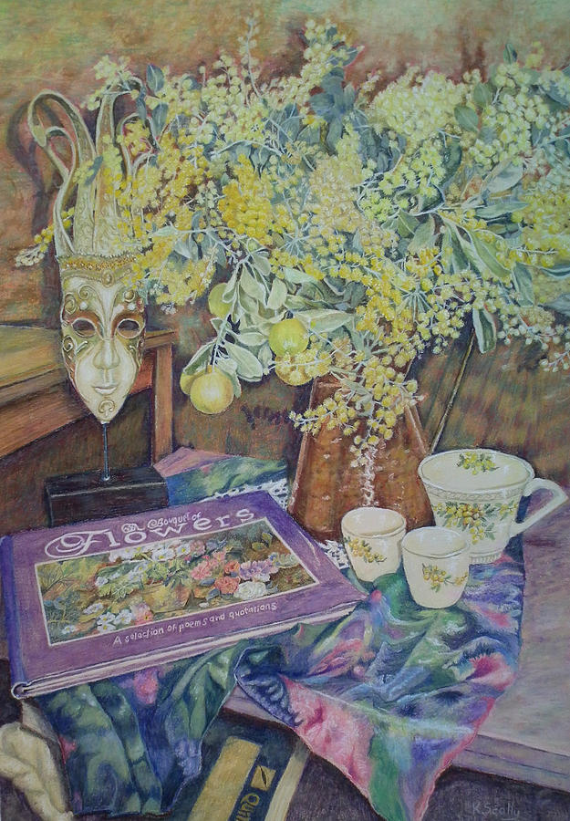 A Bouquet Of Flowers Painting