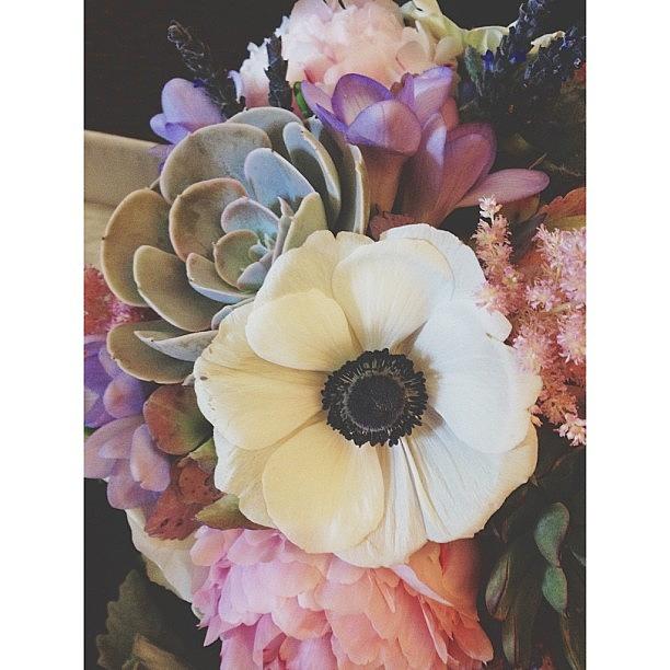 Bouquet Photograph - A #bouquet Of #lovely #jjeubankswedding by Rachel Morris