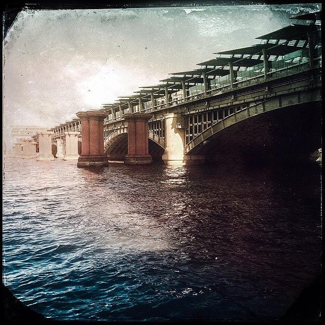 London Photograph - #a #bridge #over #the #river #thames by Niels Koschoreck
