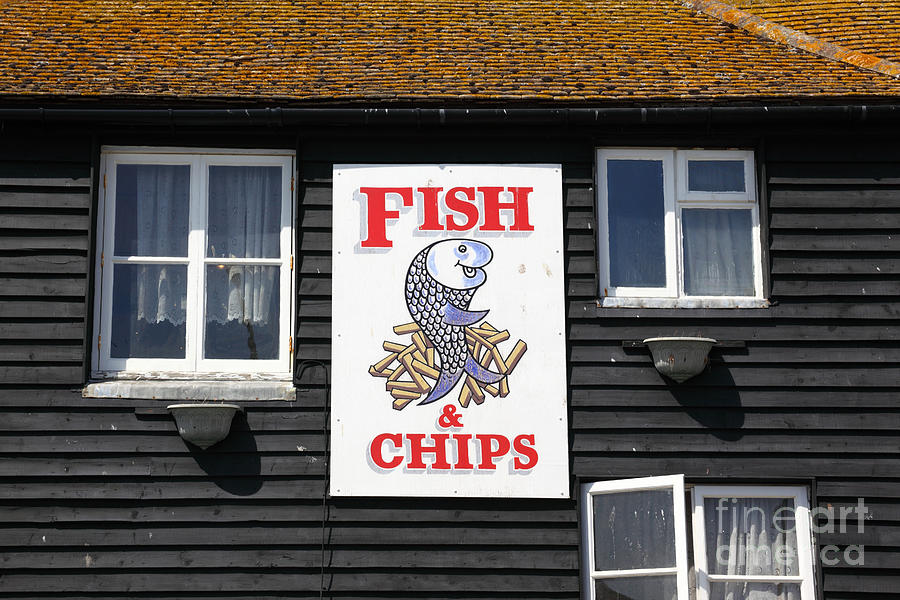 Fish and Chips A British Institution Photograph by James Brunker