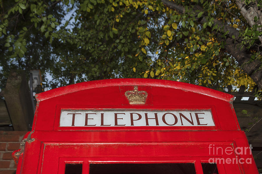 A British Phone Box Photograph by Diane Macdonald