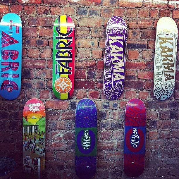 Skateboarding Photograph - A British Wall Of Decks. #skatelife by Creative Skate Store