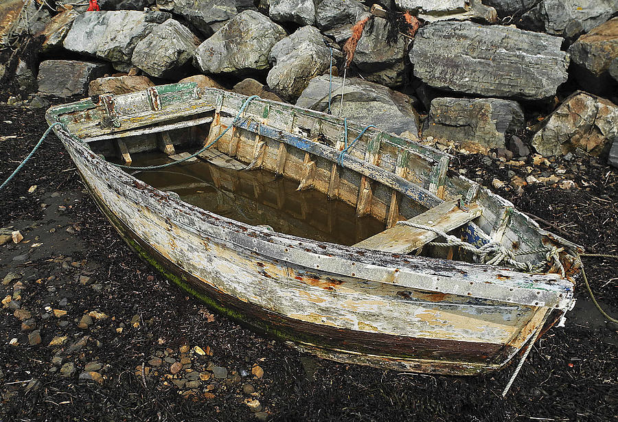 a Brittany Coast Vessel Photograph by Doug Davidson