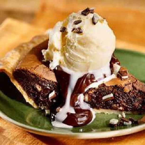 Munchies Photograph - A Brownie Pie Im Going To Try It With by Brandon Fisher