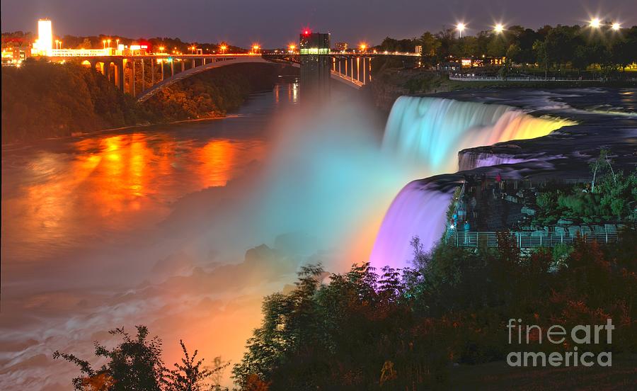 A Burst Of Color At Niagara Photograph by Adam Jewell