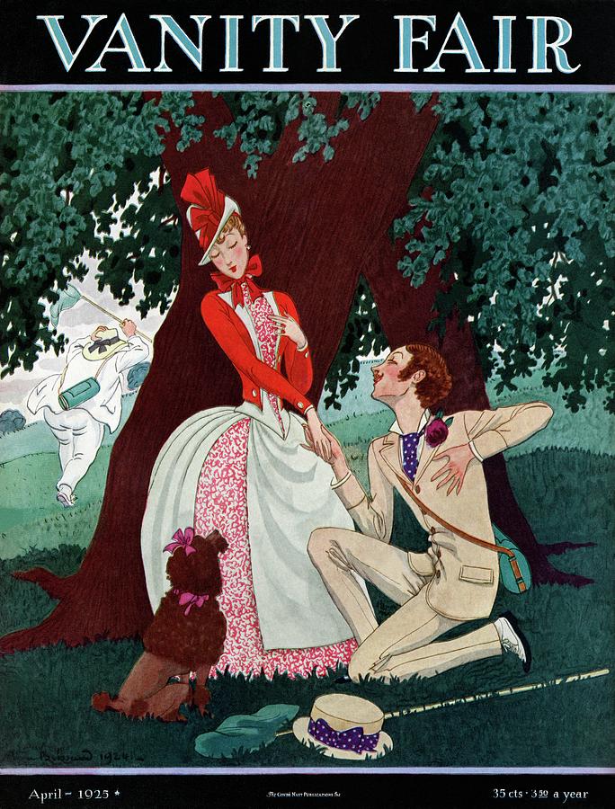 A Butterfly Collector Wooing A Young Woman Photograph by Pierre Brissaud A Butterfly Collector Wooing A Young Woman Photograph by Pierre Brissaud