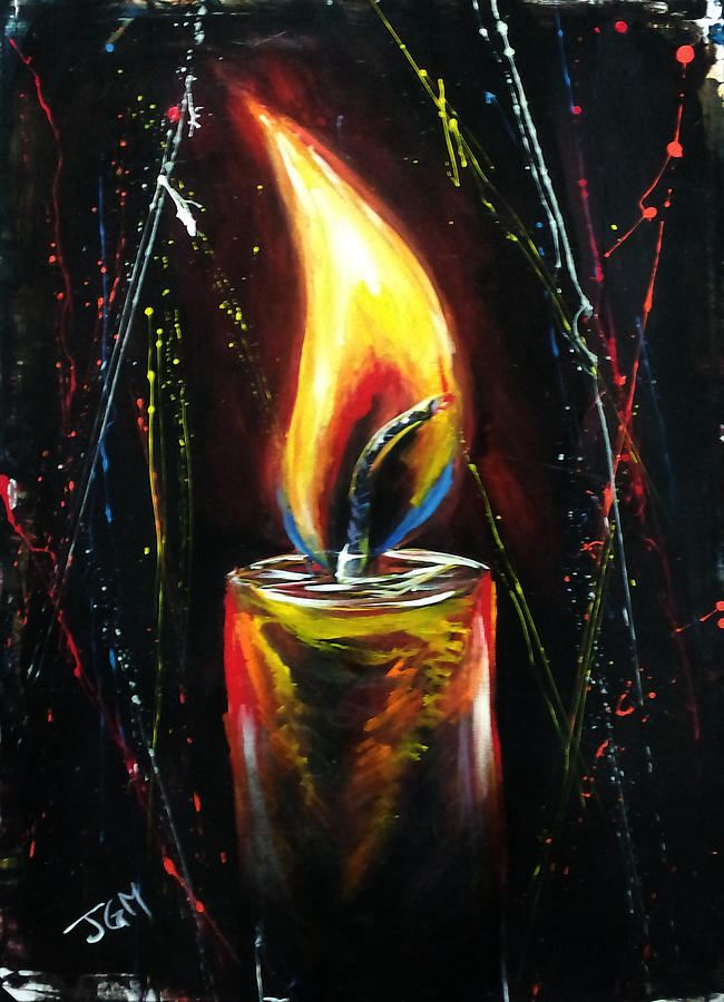 candle art