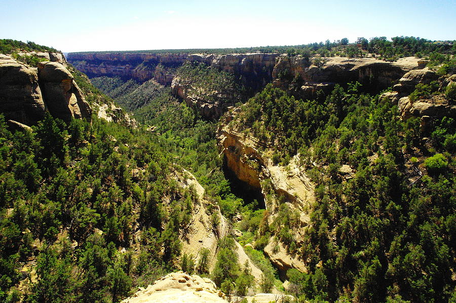 A Canyon At Mesa Verde Photograph by Jeff Swan - Fine Art America