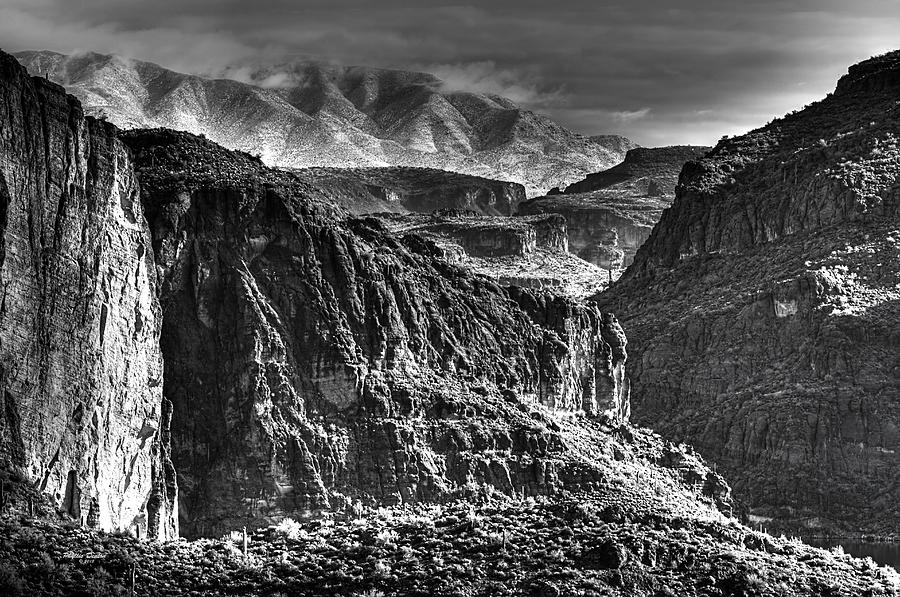 A Canyon Storm Photograph by Phyllis Denton