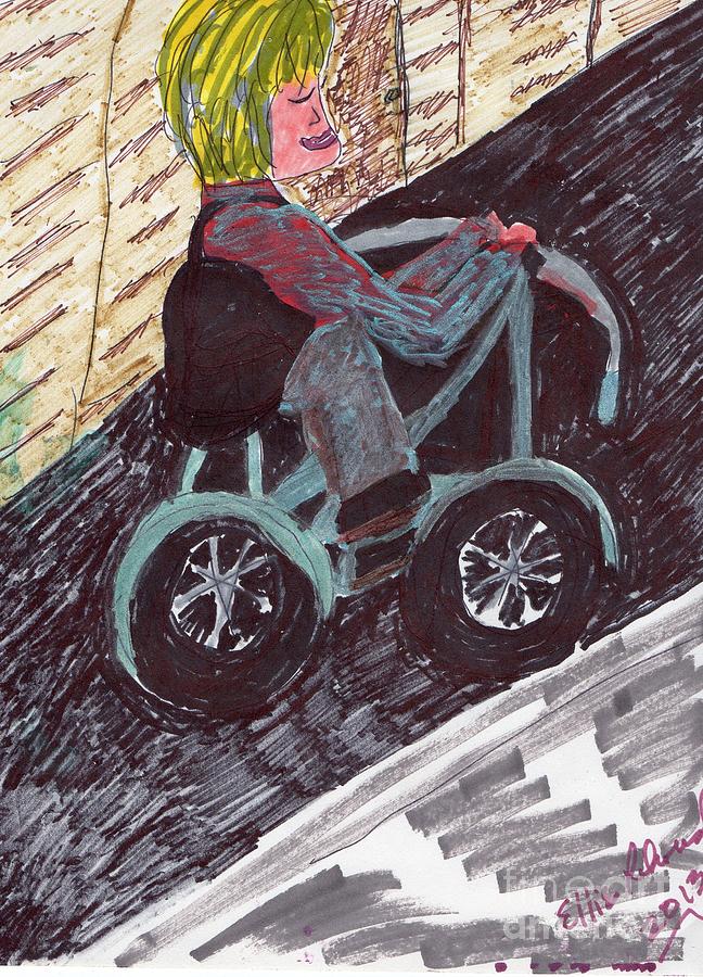 A Casual Ride Mixed Media by Elinor Helen Rakowski A Casual Ride Mixed Media by Elinor Helen Rakowski