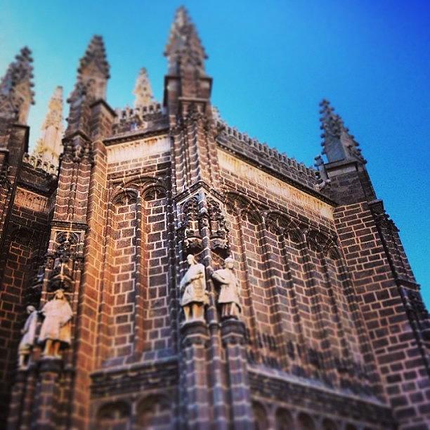 Cool Photograph - A cathedal from Toledo city in spain by Ana V