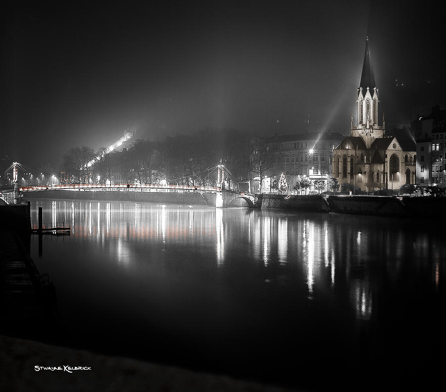 Black And White Photograph - A cathedral in the mist by Stwayne Keubrick