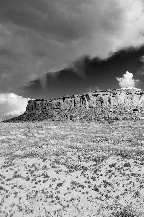 A Chaco Sky 2 bw Photograph by Elizabeth Sullivan