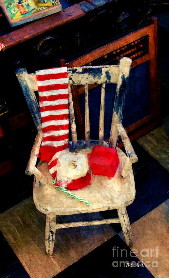 A Chair for Tiny Tim Painting by RC DeWinter