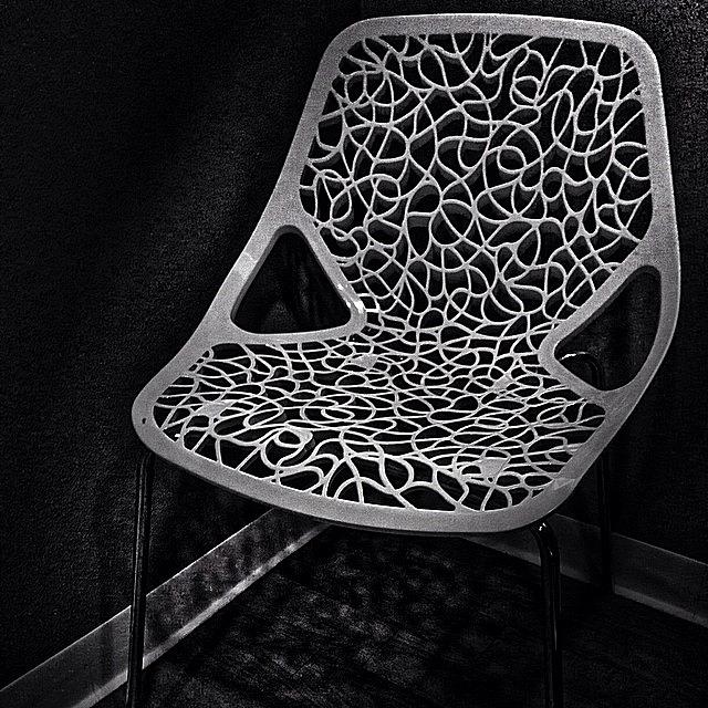 Abstract Photograph - a Chair Is Still A Chair, Even When by Mark David Gerson Abstract Photograph - a Chair Is Still A Chair, Even When by Mark David Gerson