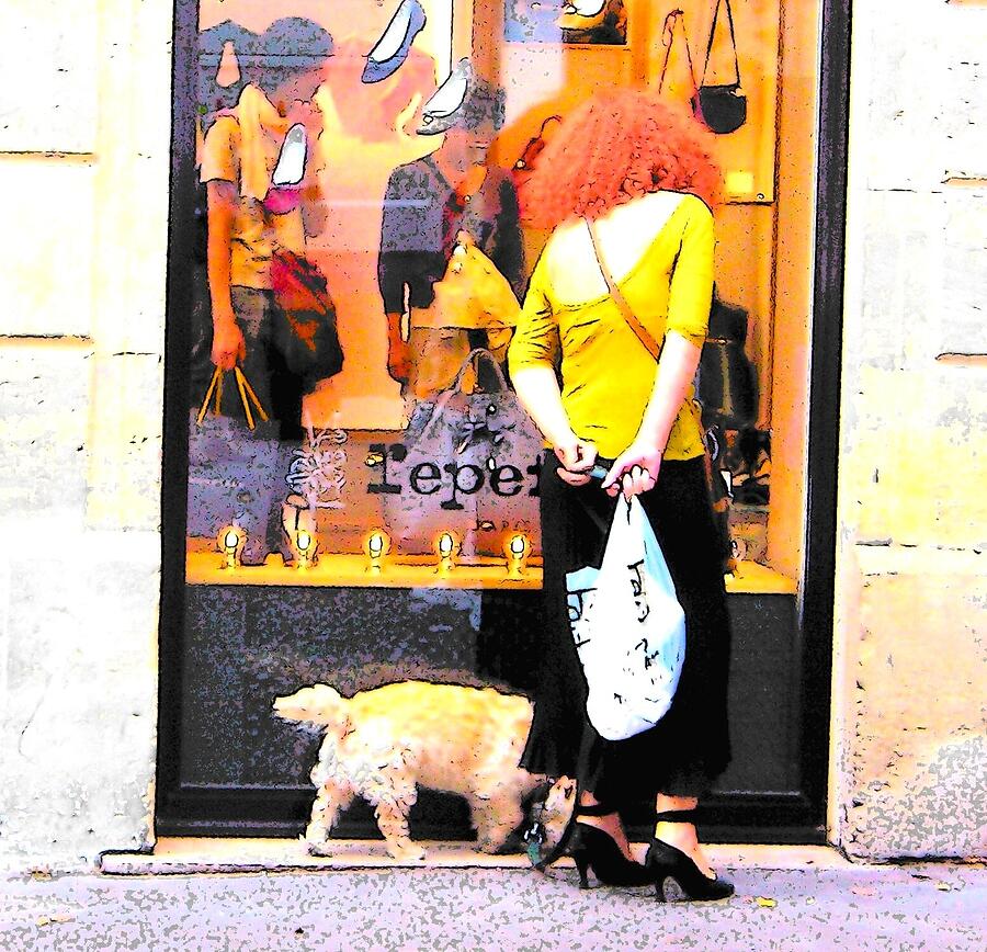 A chic Parisian Lady Photograph by Jan Matson A chic Parisian Lady Photograph by Jan Matson