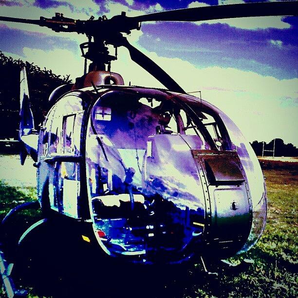 Hdr Photograph - A Chopper!! by Chris Drake