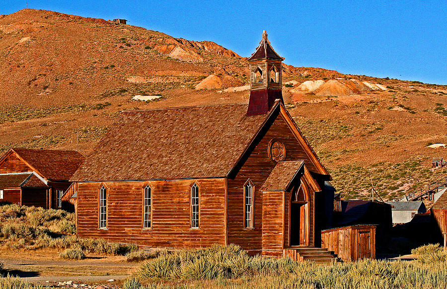 A Church for Bodie Photograph by Joseph Coulombe