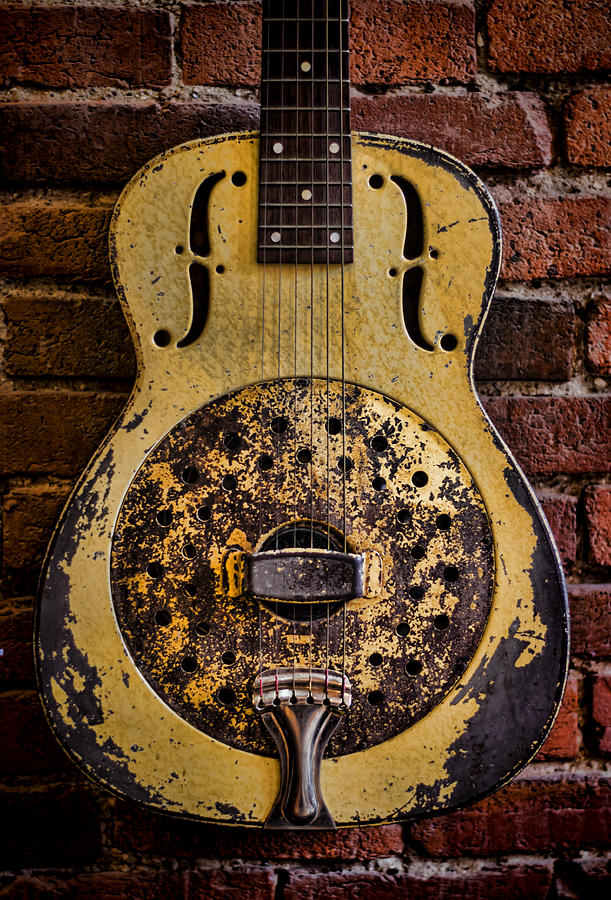 Guitar Photograph - A Classic by Heather Applegate