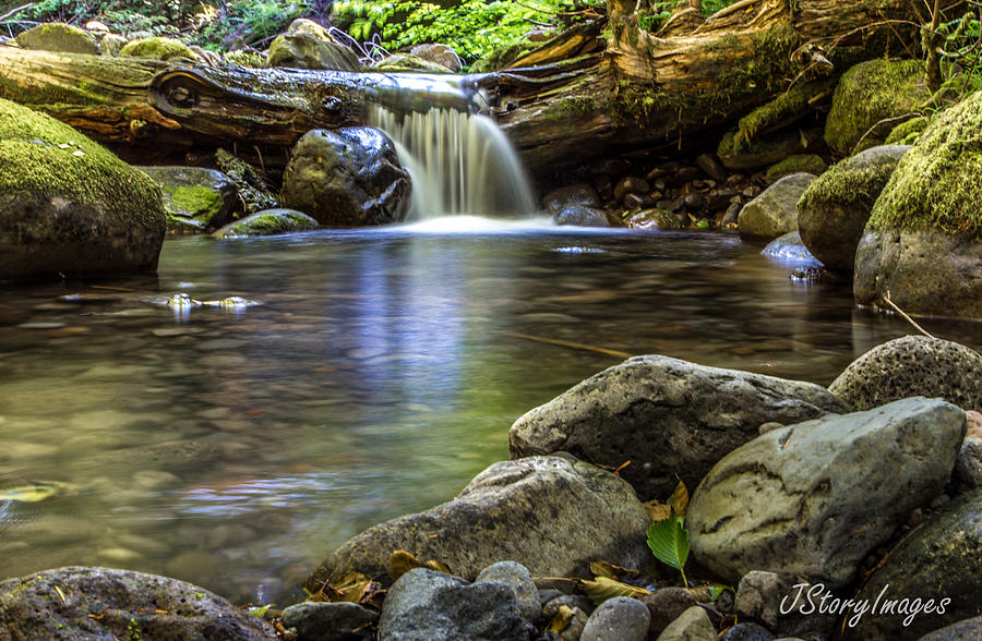 Water Photograph - A Clear Creek by Jimmy Story