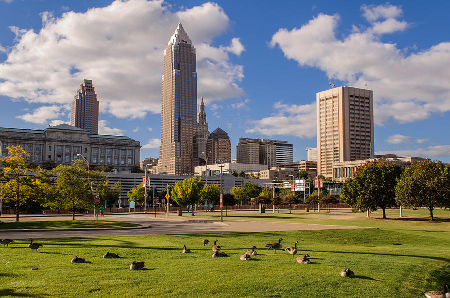 Cleveland Photograph - A Cleveland Morning by At Lands End Photography