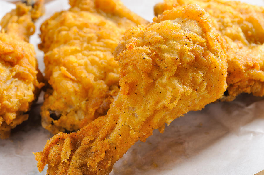 A close-up of pieces of fried chicken Photograph by 4kodiak