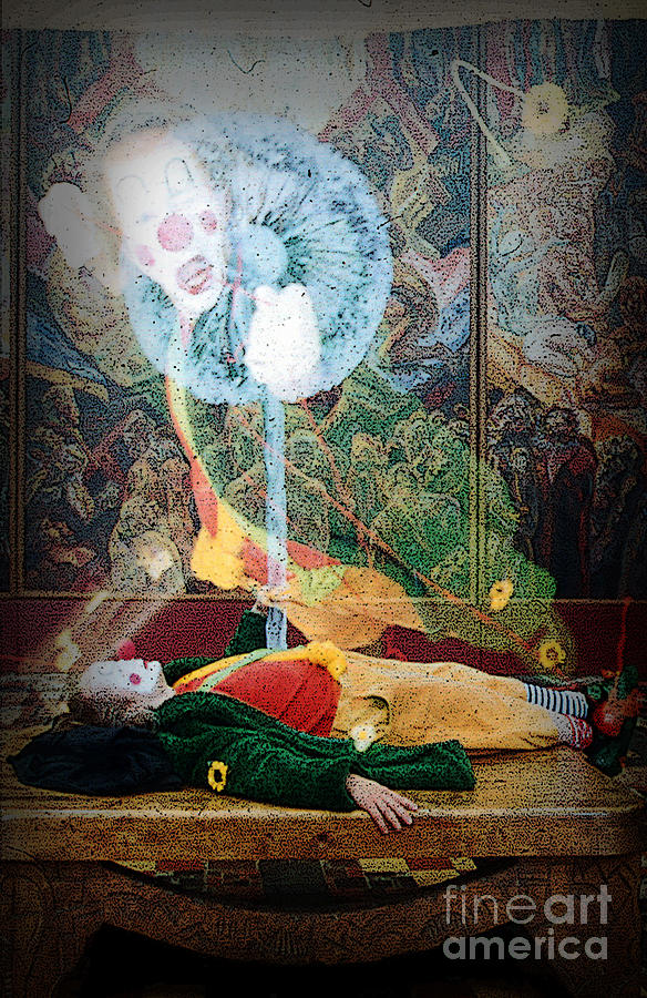 10341 A Clown Dreams Version 2 Photograph by Colin Hunt