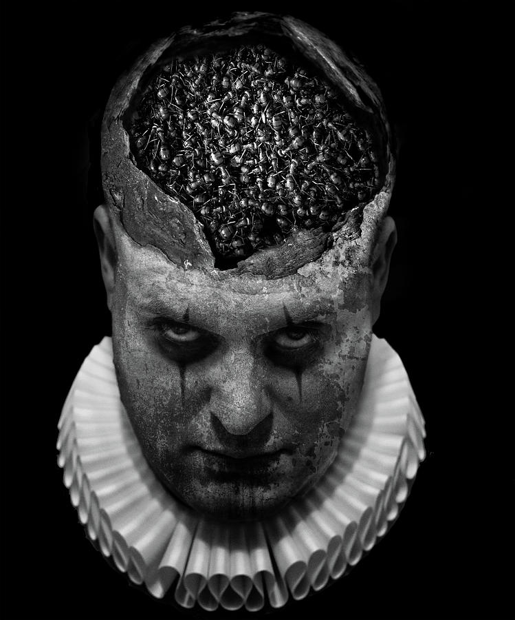 A Clowns Death Brain Photograph by Johan Lilja