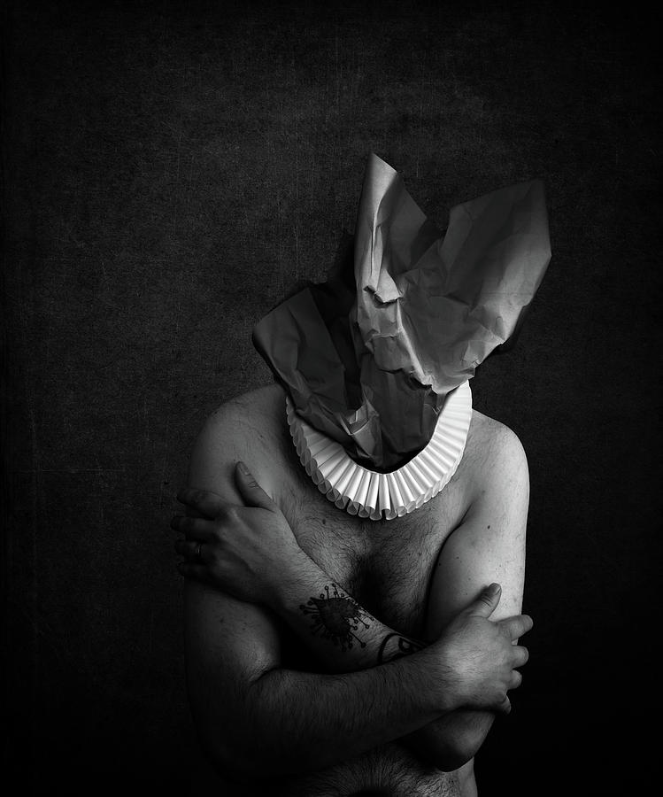A Clowns Death Dark Photograph by Johan Lilja