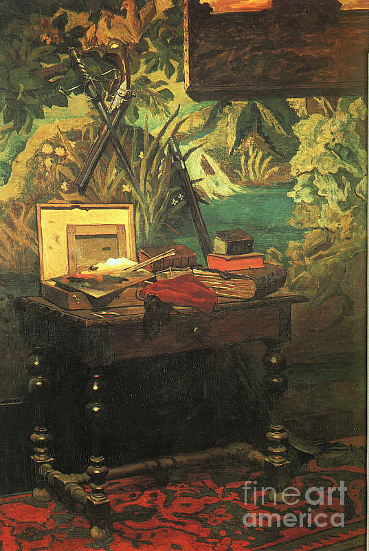 A Corner of the Studio Painting by Claude Monet - Fine Art America