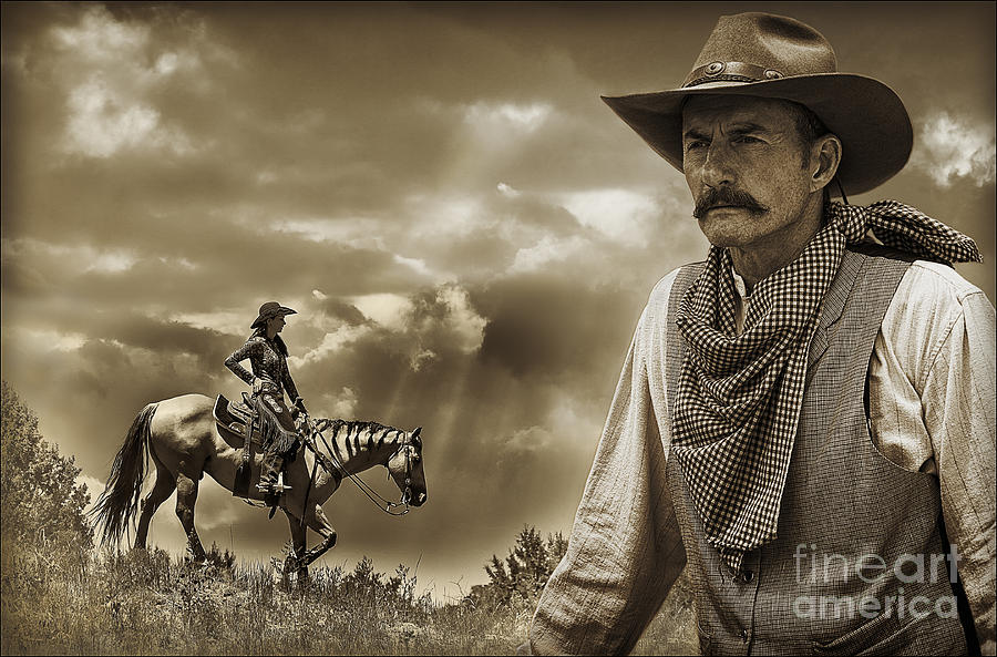 A Cowboys Broken Dreams Photograph by Priscilla Burgers