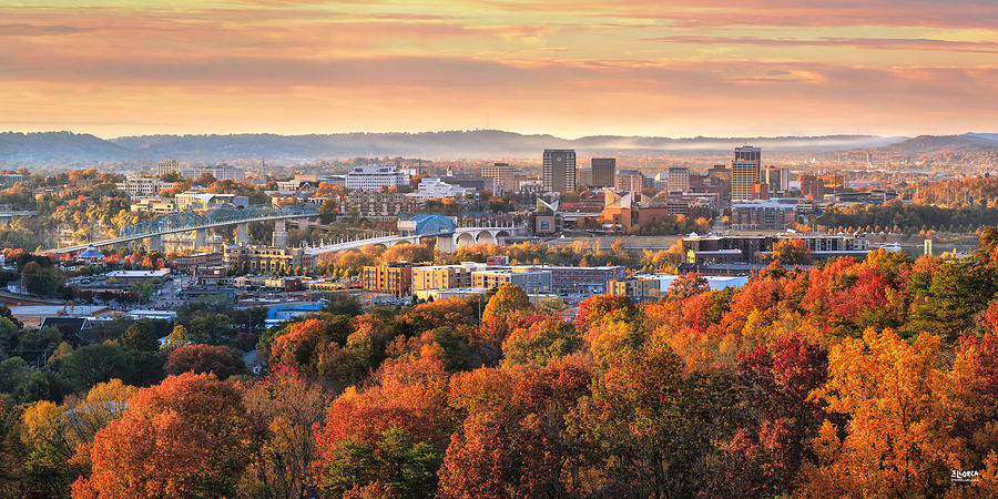 A Crisp Fall Morning In Chattanooga  Photograph by Steven Llorca