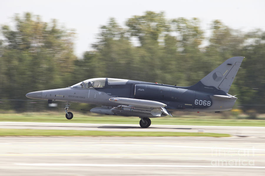 A Czech Air Force Aero L-159 Alca Photograph by Timm Ziegenthaler ...