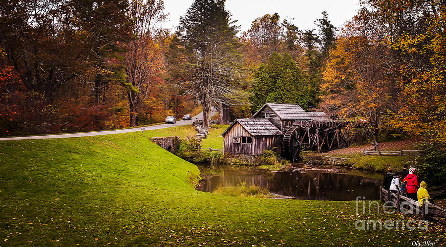 A Day at Mabry Mill Photograph by Ola Allen