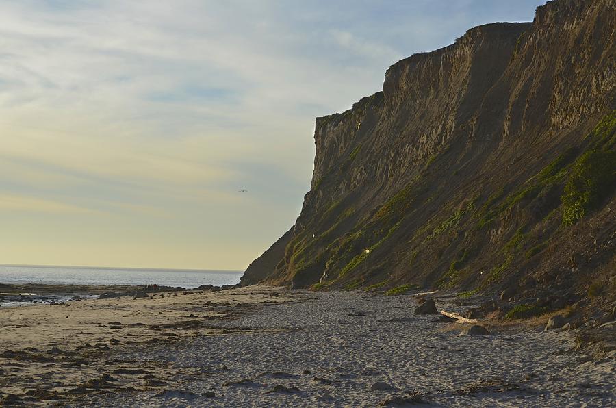 Cliffs at the Beach Photograph by Alex King