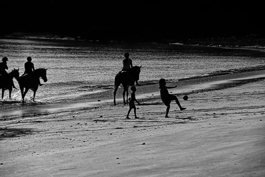 A Day at the Beach Photograph by Douglas Barnard