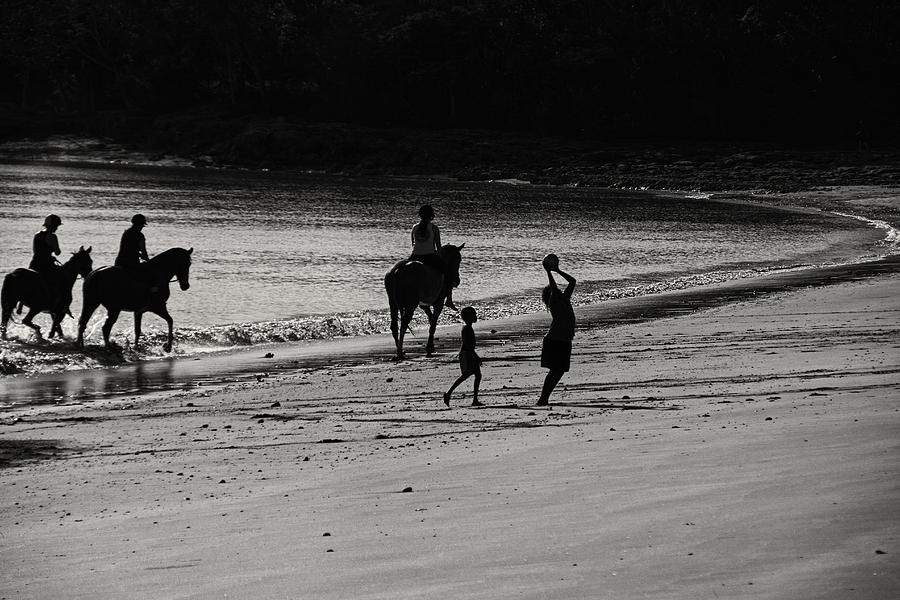 A Day at the Beach V2 Photograph by Douglas Barnard