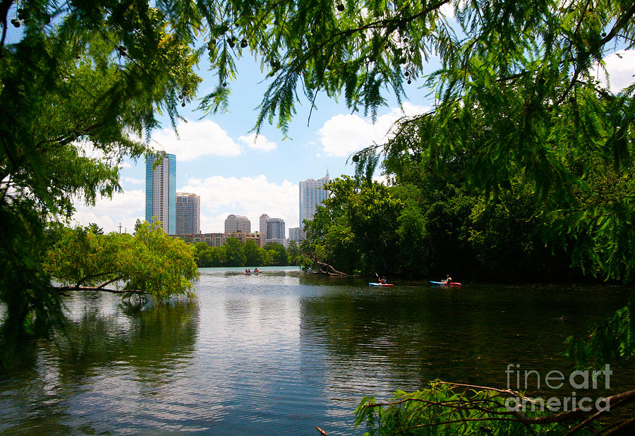 Austin Photograph - A Day on Ladybird Lake by Randy Smith