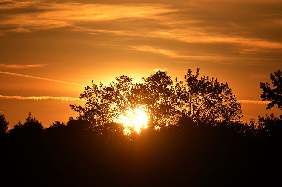 Sunset Photograph - A Days End by Maria Urso
