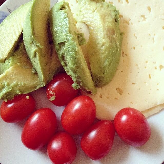 Tomato Photograph - A Delicious Lunch! #avocado #tomato by Melissa Lutes