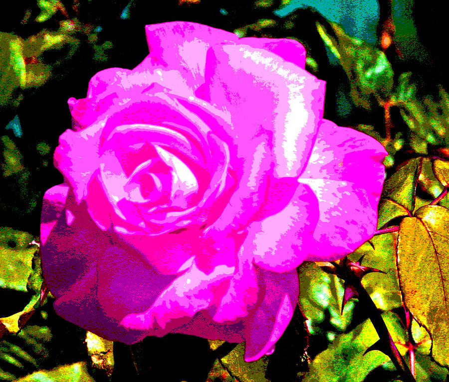 A Delta Rose Digital Art by Joseph Coulombe