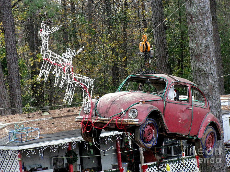 A VW Sleigh  Photograph by Donna Brown