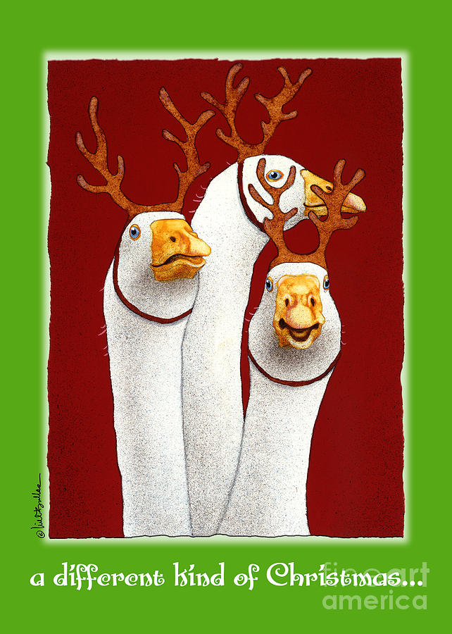 Christmas Painting - a different kind of Christmas... by Will Bullas