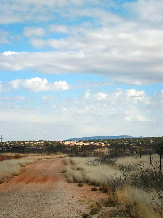 A Different Path Newkirk New Mexico Photograph