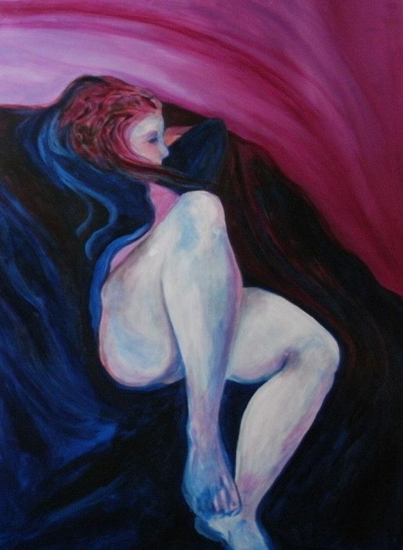 Women Painting - A Dream Of Desire by Carolyn LeGrand