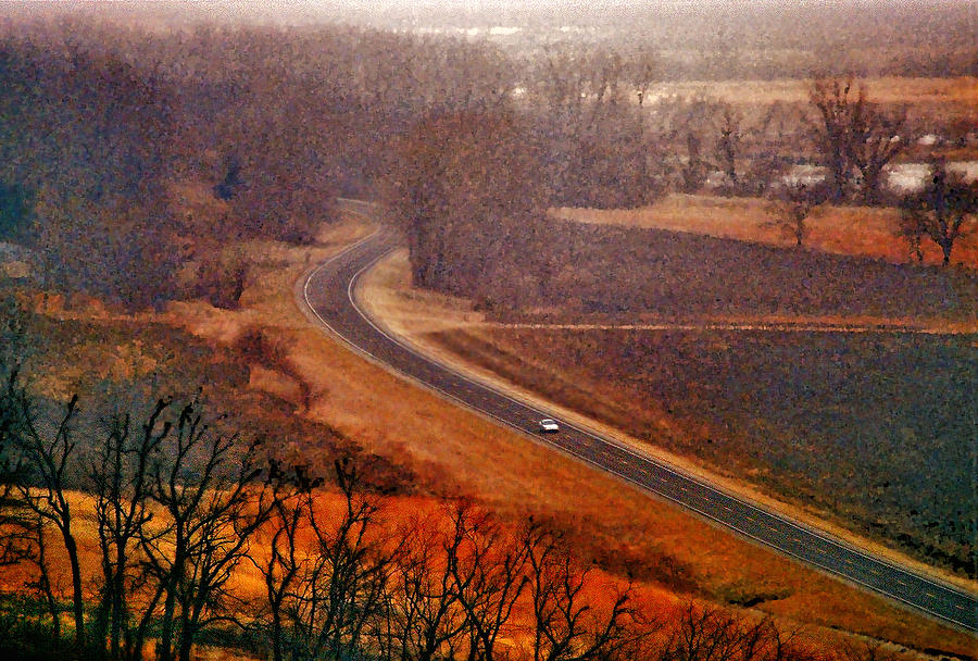 A Drive In The Country Photograph