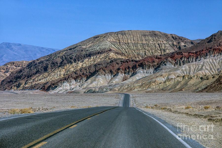 A Drive Through Death Valley Photograph by Peggy Hughes