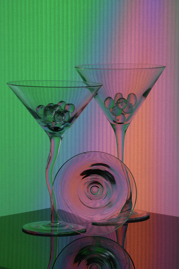 A Dry Martini Photograph by Mike Martin